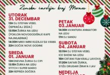 Šta do kraja nedelje donosi Zimska čarolija na Moravi