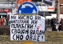 Protestni skup protivnika vlasti biće održan, ali na drugoj lokaciji u centru grada