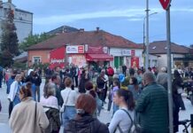 Kružni tok kod hotela “Morava“ bio blokiran na pola sata
