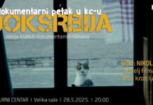 Pet kratkometražnih filmova u okviru revije DOKSRBIJA u Kulturnom centru