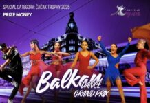 Čačak u subotu i nedelju domaćin prestižnog međunarodnog takmičenja Balkan Dance Grand Prix