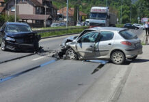 Sudar automobila na obilaznici oko Čačka: Povređene četiri osobe, među njima i dete
