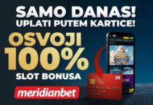 Samo danas – osvoji 100% bonusa na uplatu depozita