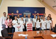 U Gradskoj upravi upriličen prijem za delegaciju ŽFK Borac
