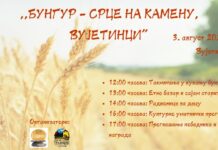 U subotu još jedno izdanje manifestacije “Bungur – srce na kamenu, Vujetinci“
