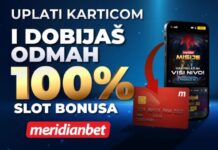 100% bonusa na uplatu karticom? Moguće je!