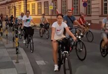 U Čačku održana protestna vožnja biciklima