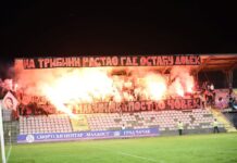 Čačanska policija oglasila se o upadu grupe navijača u prostorije FK Borac 1926