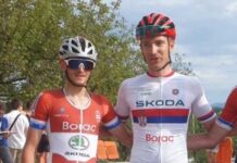Borčevi biciklisti Ognjen Ilić i Vukašin Jovančević u reprezentaciji Srbije na 64. “Trci kroz Srbiju“
