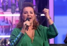 Ana Bekuta na Gradskom trgu za doček Nove godine po Julijanskom kalendaru