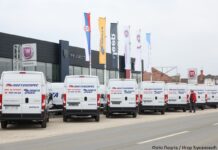 “Pošta“ u Čačku dobila 35 novih kombi vozila