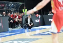Ocokoljić: Spartak dominantan, okrećemo se meču protiv Mege koji moramo da dobijemo