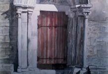 Izložba akvarela “Tragovima arhitekture“ u Gradskoj biblioteci “Vladislav Petković Dis“