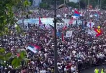 Završen protestni skup na Slaviji, studenti ponovo zatražili raspisivanje izbora