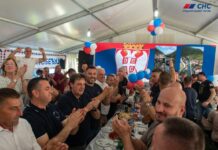SNS Čačak: Više od 2.000 ljudi prisustvovalo stranačkom skupu u Prijevoru