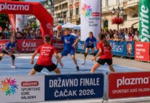 Čačak domaćin završnice Državnog finala “Plazma Sportskih igara mladih Srbije“