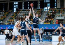 U18 reprezentacija Srbije mučila se 28 minuta, pa razbila Slovačku, Maksić najduže na parketu
