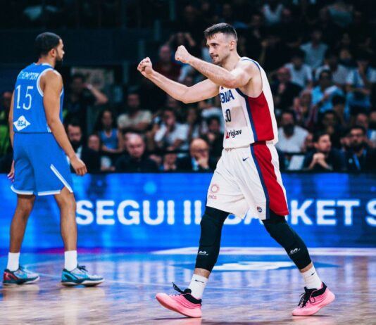 Aleksa Avramović “zatrpao“ koš Italije u drugom poluvremenu i poveo Srbiju ka Svetskom prvenstvu