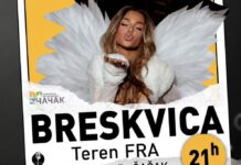 Večeras na terenu FRA pored Morave koncert Anđele Ignjatović Breskvice