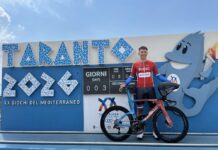 Biciklista Borca Ognjen Ilić u reprezentaciji Srbije na Mediteranskim igrama u Italiji