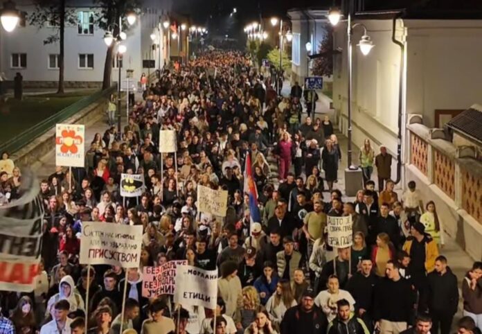 Gimnazija protest - Oktobar 26 1